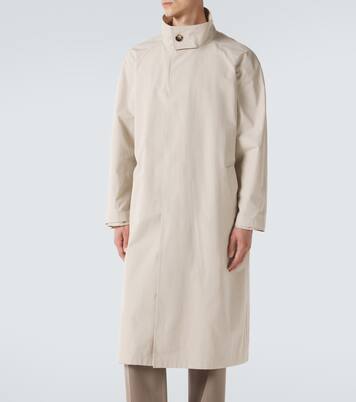 Manteau Nivara en popeline de coton | The Row