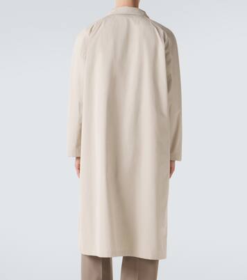 Manteau Nivara en popeline de coton | The Row