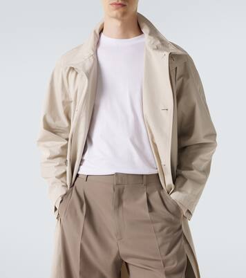 Manteau Nivara en popeline de coton | The Row