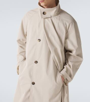 Manteau Nivara en popeline de coton | The Row