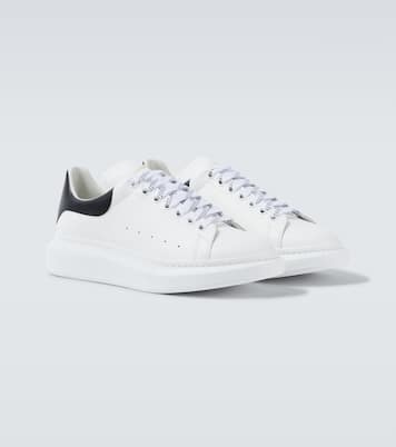 Oversized leather sneakers | McQueen