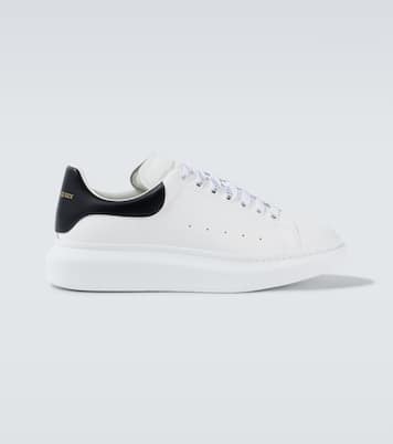 Oversized leather sneakers | McQueen