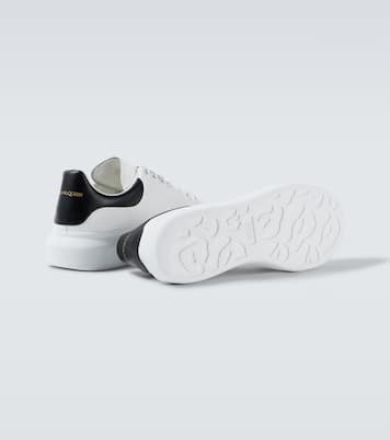 Oversized leather sneakers | McQueen