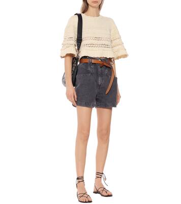Pull Friz raccourci en coton mélangé | Isabel Marant