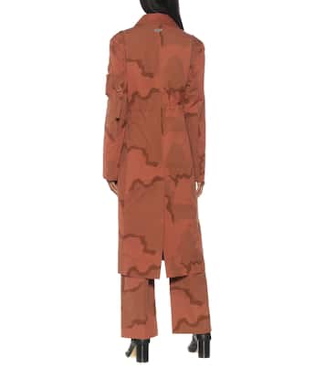 Bedruckter Mantel aus Baumwolle | Marine Serre