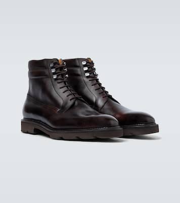 Alder leather lace-up boots | John Lobb
