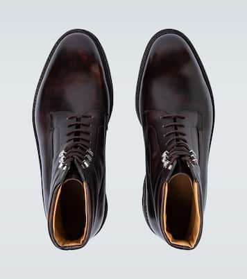 Alder leather lace-up boots | John Lobb