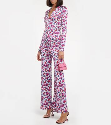 Pantalon droit Cabaret imprimé | Rotate