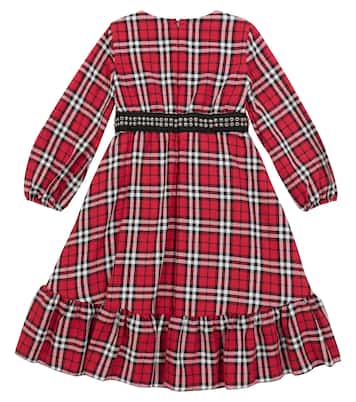 Robe à carreaux | Monnalisa