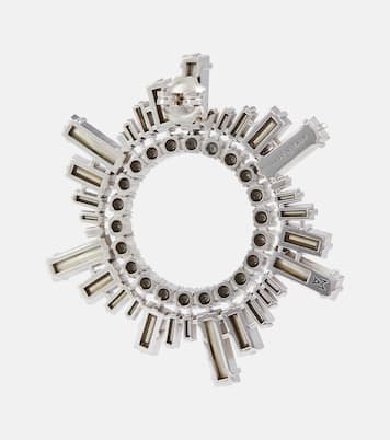 Ohrringe Begum mit Kristallen | Amina Muaddi