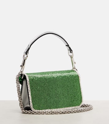 Locò Small beaded shoulder bag | Valentino Garavani