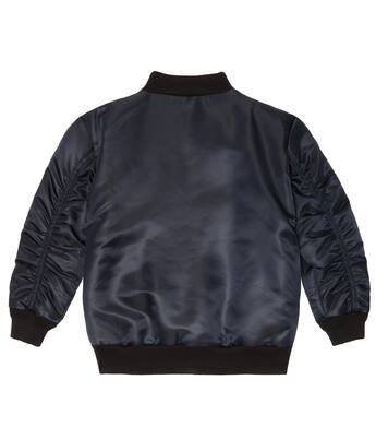 Logo varsity jacket | Versace Kids