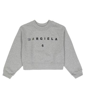 Sweat-shirt en coton à logo | MM6 Maison Margiela Kids