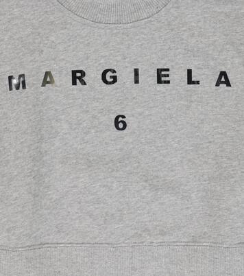 Sweat-shirt en coton à logo | MM6 Maison Margiela Kids
