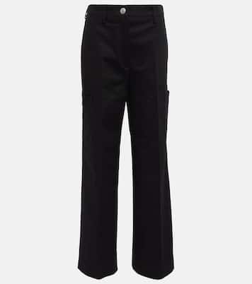 Cotton-blend gabardine cargo pants | Prada