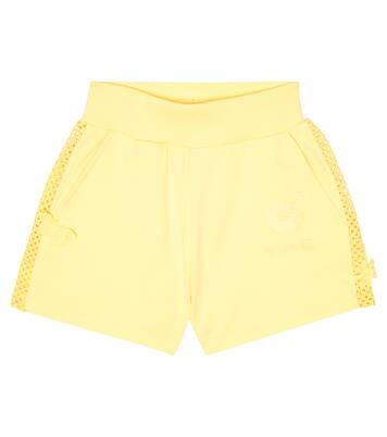 Embroidered jersey shorts | Monnalisa