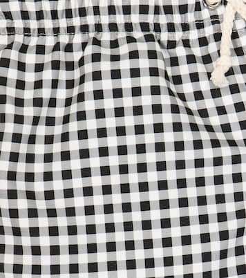 Ibiza gingham swim shorts | Suncracy