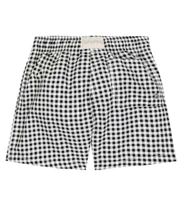 Ibiza gingham swim shorts | Suncracy