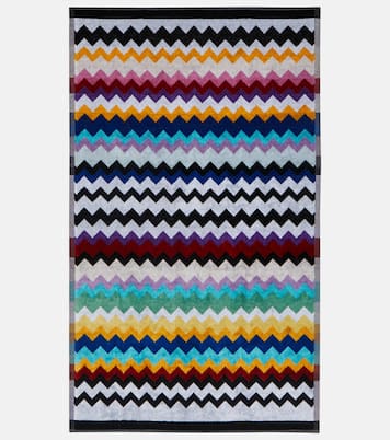 Zig Zag set of 2 cotton terry towels | Missoni