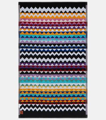 Zig Zag set of 2 cotton terry towels | Missoni
