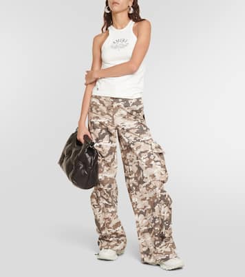 Pantalon cargo imprimé en coton | Amiri