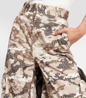 Pantalon cargo imprimé en coton | Amiri