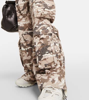 Pantalon cargo imprimé en coton | Amiri