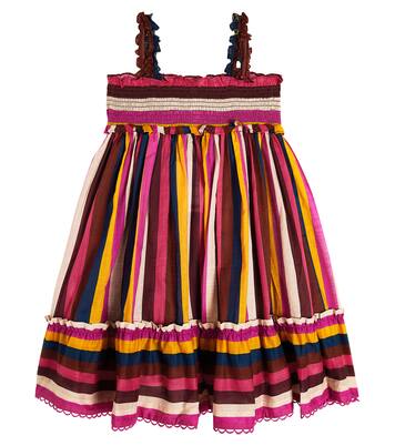 Clover striped cotton dress | Zimmermann Kids