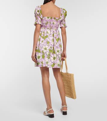 Robe en coton à fleurs | Tory Burch