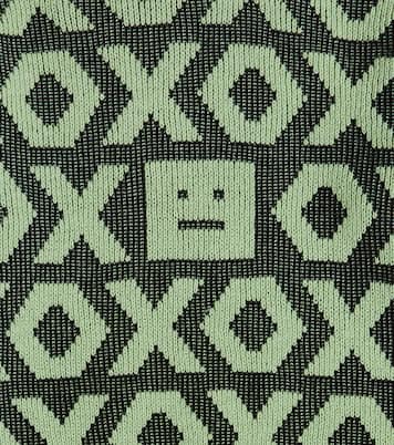 Pullover Face aus Wolle und Baumwolle | Acne Studios Kids