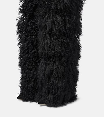 Shearling fur boots | Paris Texas