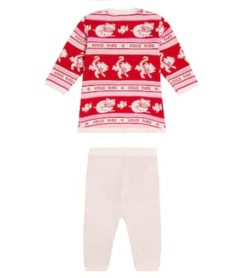 Baby Set aus Pullover und Hose | Kenzo Kids