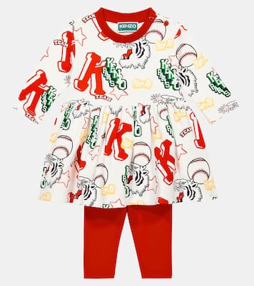 Bébé – Ensemble robe et legging en coton | Kenzo Kids