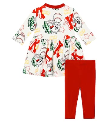 Bébé – Ensemble robe et legging en coton | Kenzo Kids