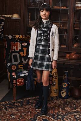 Ruffled checked cotton shirt | Polo Ralph Lauren Kids