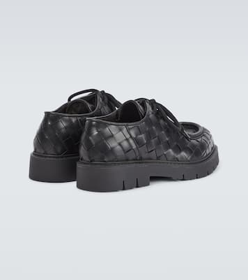 Haddock leather Derby shoes | Bottega Veneta