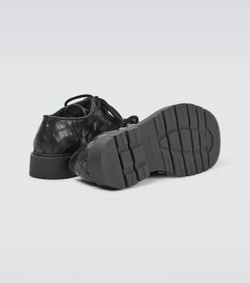 Haddock leather Derby shoes | Bottega Veneta