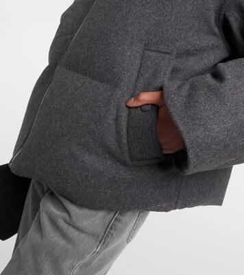 Chaqueta de plumas de mezcla de lana | Toteme