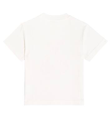 Printed cotton jersey T-shirt | Palm Angels Kids