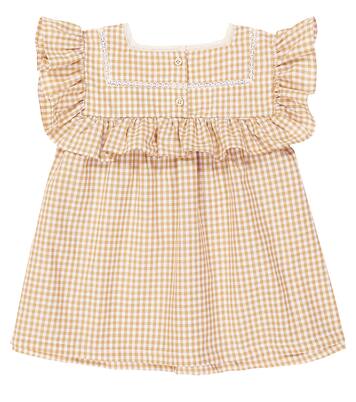 Carina checked cotton shirt | C'era Una Volta