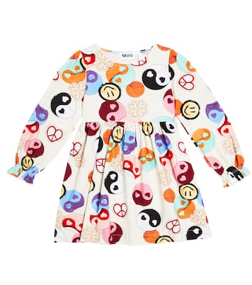 Robe en coton mélangé imprimé | Molo