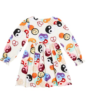 Robe en coton mélangé imprimé | Molo