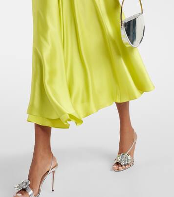 Midikleid Alma aus Satin | Roksanda