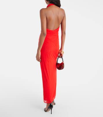 Robe longue Jacques en résille | SIR