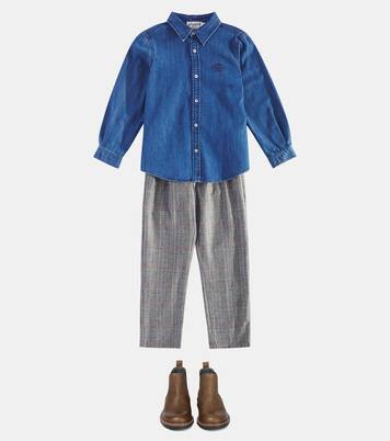 Stephen Glen Prince of Wales check pants | Bonpoint