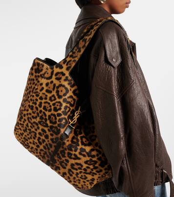 Le 5 À 7 Bea 레오파드 프린트 숄더 백 | Saint Laurent