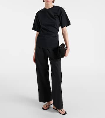 T-Shirt aus Baumwoll-Jersey | Toteme