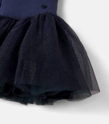 Diana embellished tulle dress | Monnalisa