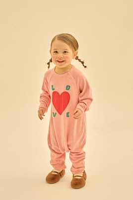 Baby - Tutina in misto cotone con stampa | Jellymallow