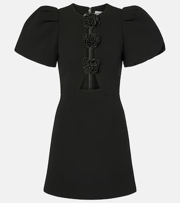 Robe Aubree en crêpe à fleurs | Rebecca Vallance